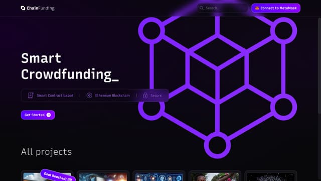 ChainFunding (University Project)