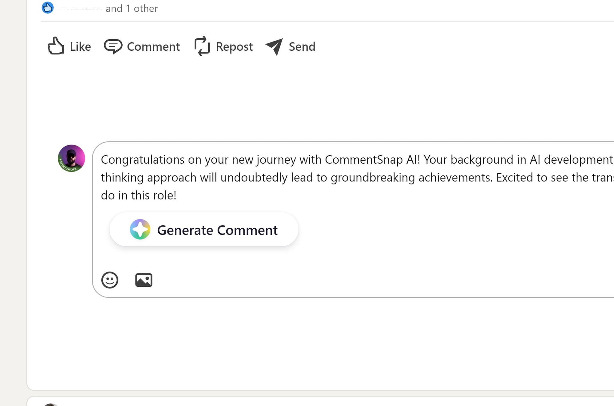 CommentSnap AI