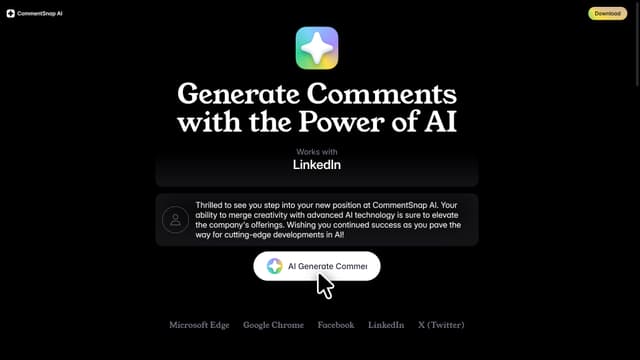 CommentSnap AI