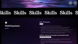 Personal Portfolio Website thumbnail 2