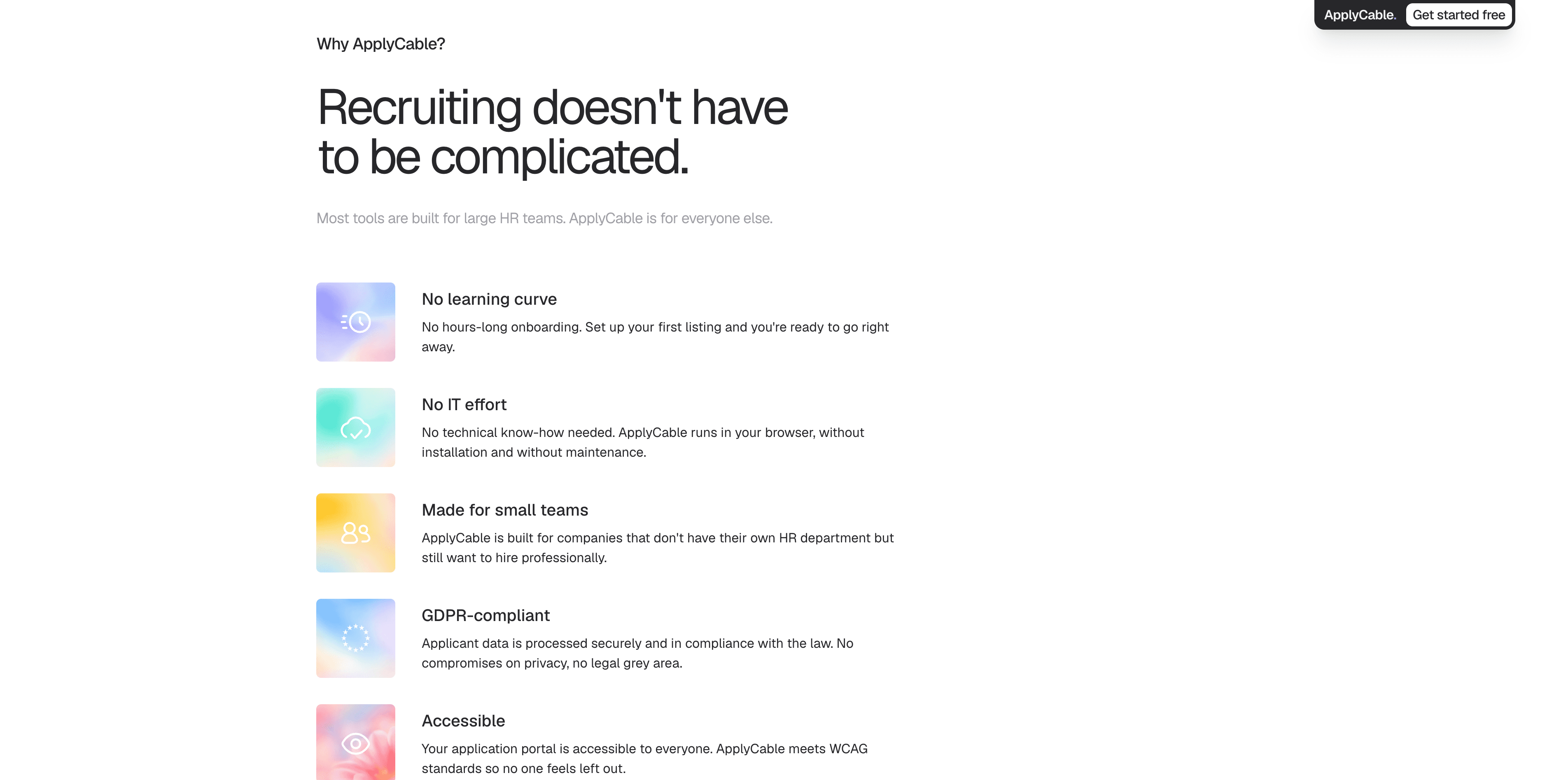 ApplyCable screenshot 7
