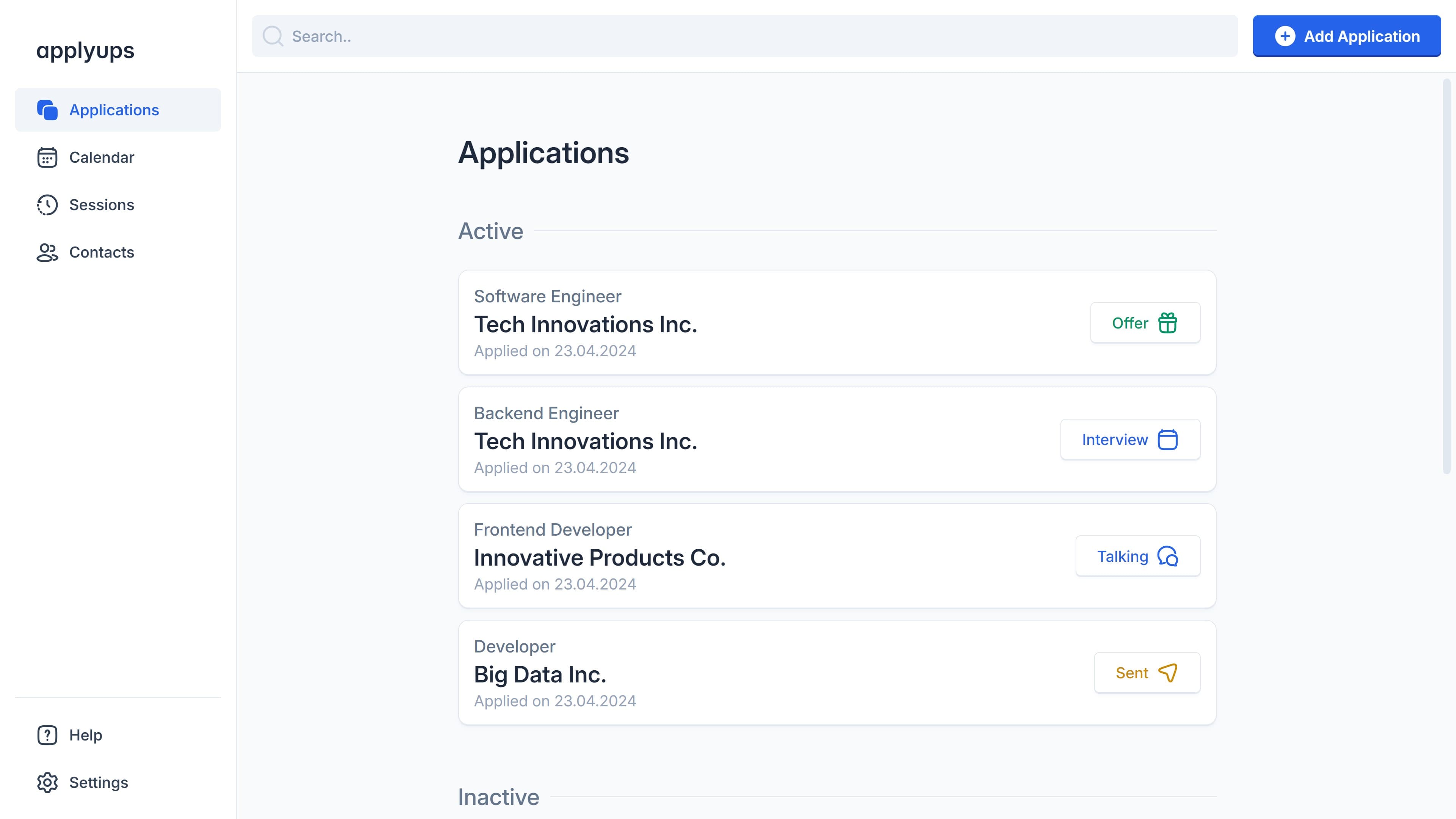 ApplyUps screenshot 2