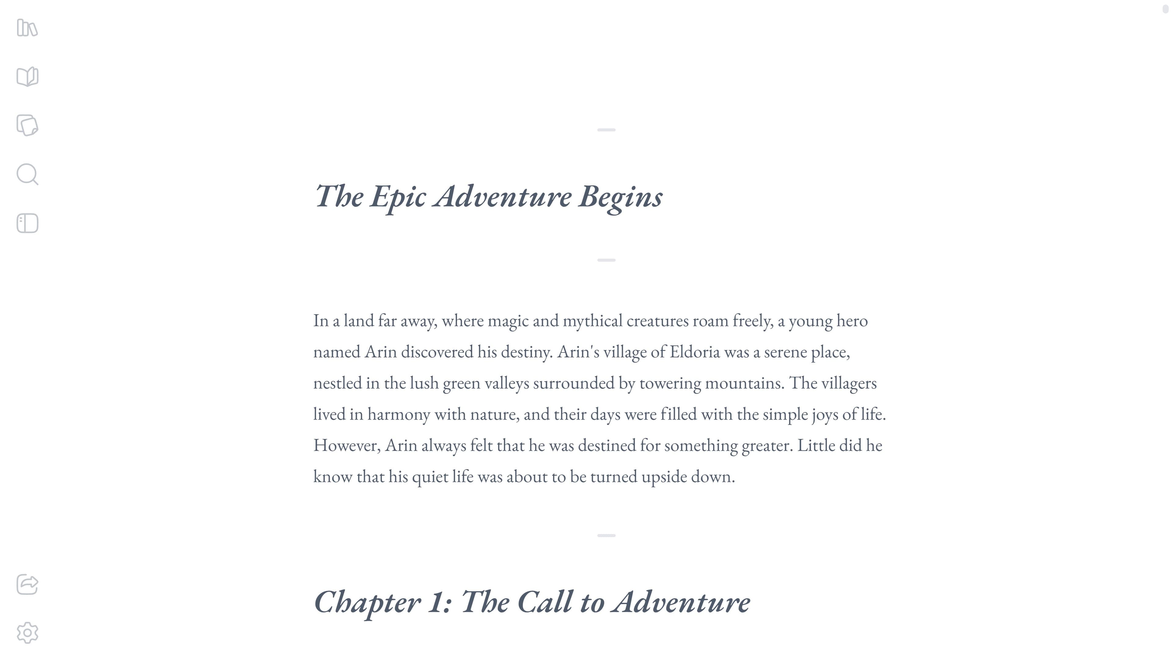 BookWriter screenshot 1