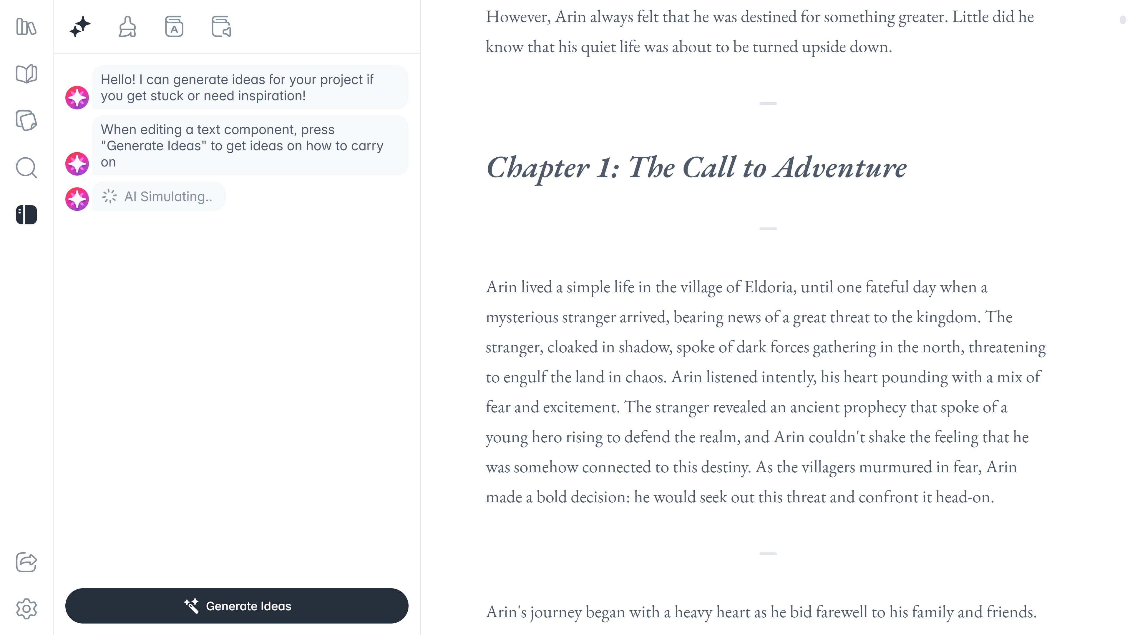 BookWriter screenshot 5