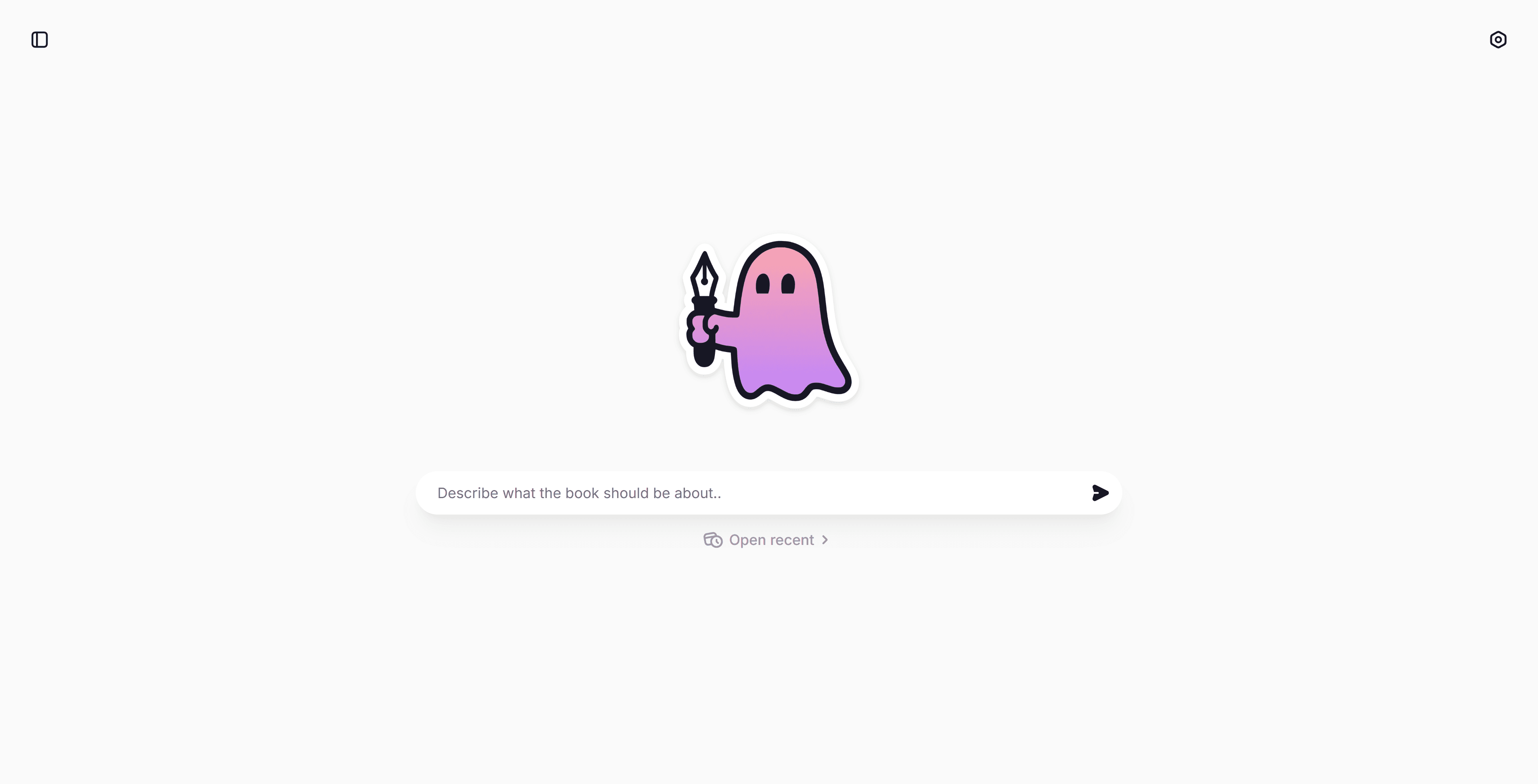 Ghostwriter screenshot 1