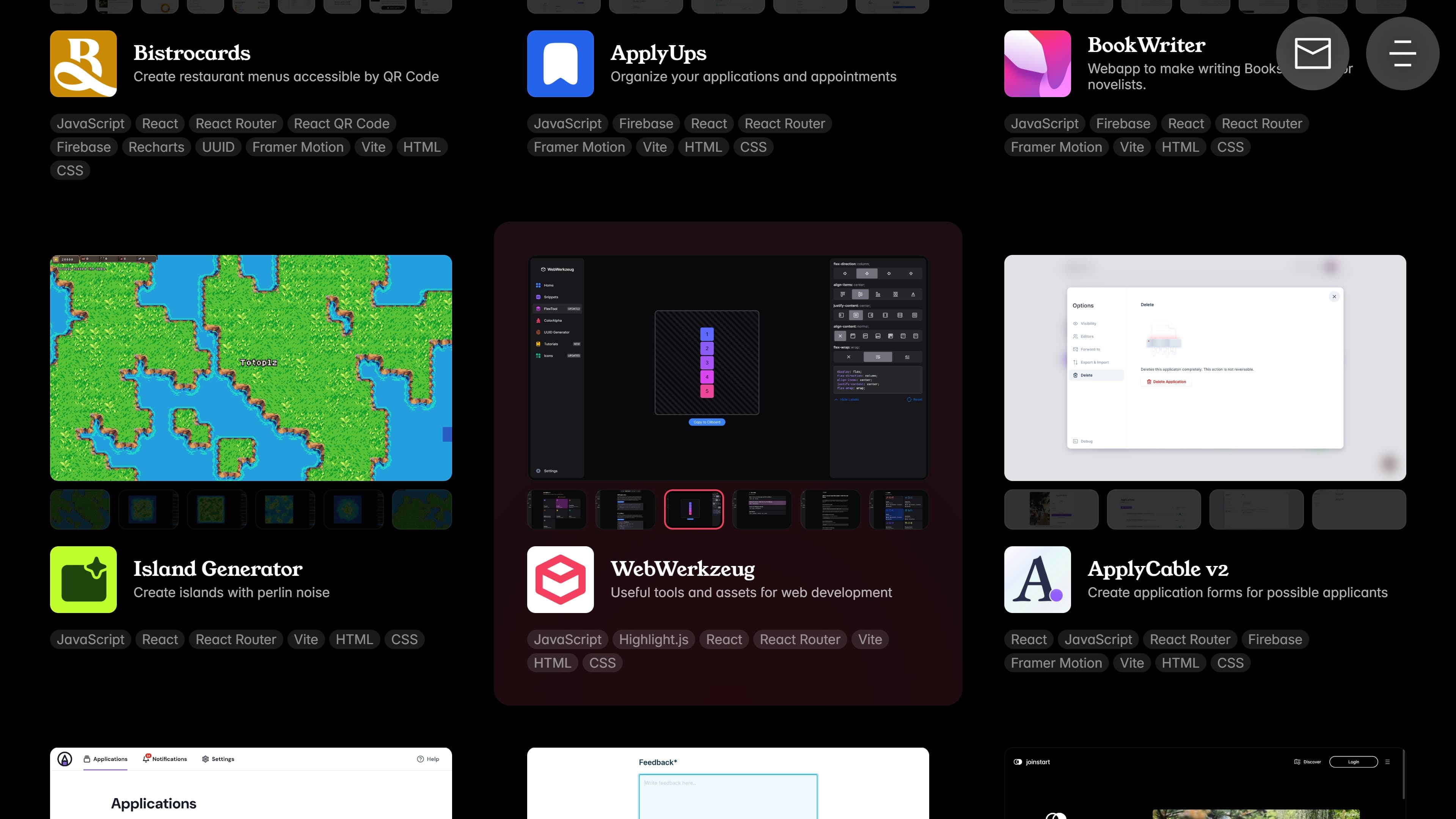 Personal Portfolio Website v2 screenshot 3