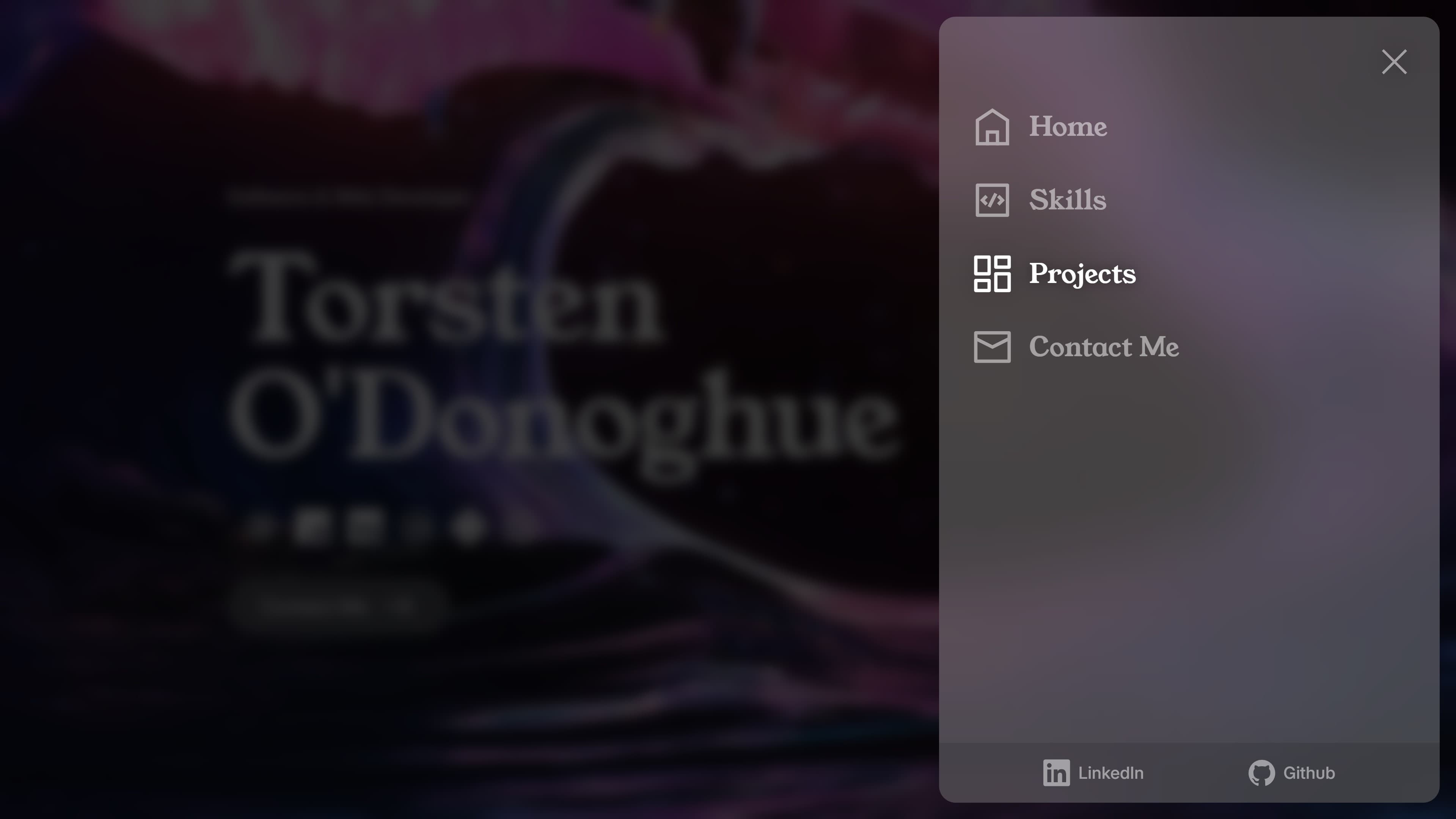 Personal Portfolio Website v2 screenshot 4