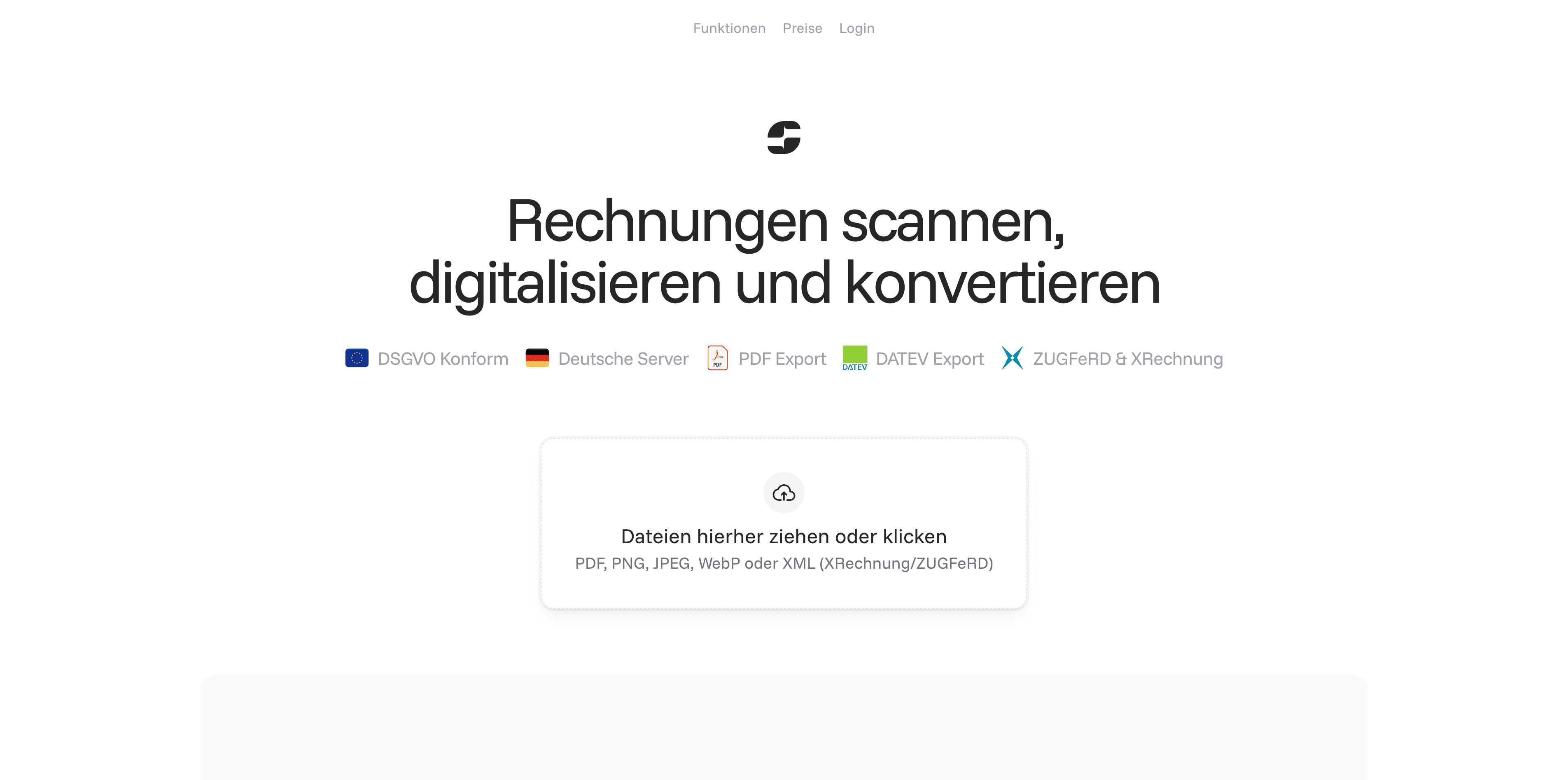 RechnungScannen screenshot 1