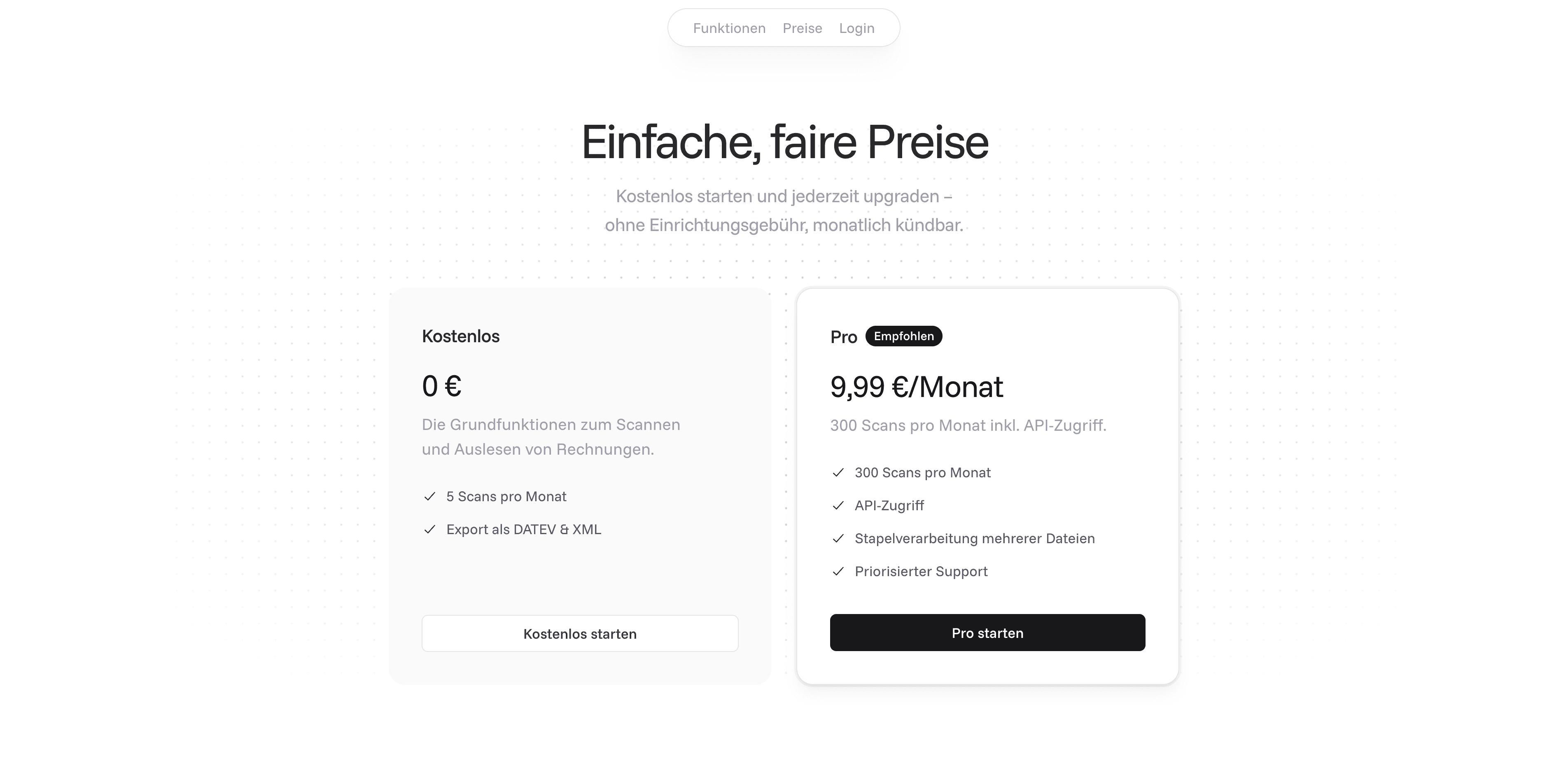 RechnungScannen screenshot 3